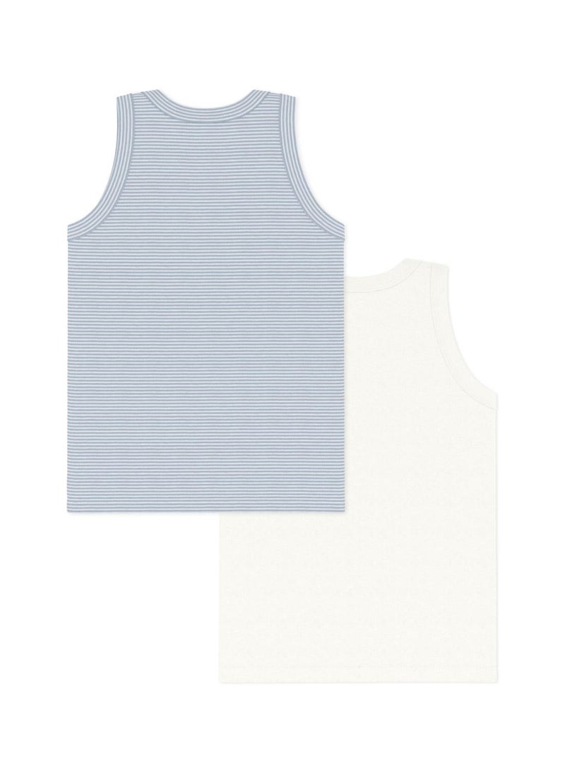 Petit Bateau Children''s Cotton Tank Tops - 2-Pack - Image 2